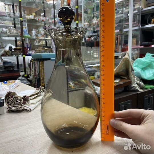 Стеклянные графины одним лотом СССР (сзр)