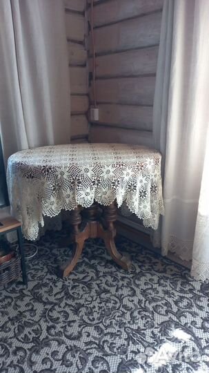 Скатерть вязаная крючком