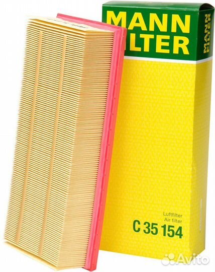 Фильтр воздушный двигателя mann-filter