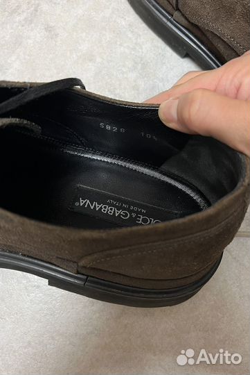 Ботинки dolce gabbana мужские оригинал