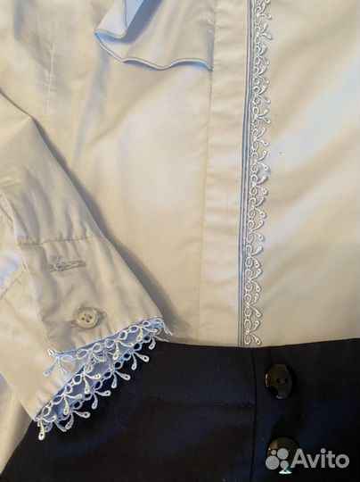 Рубашки школьные 152 для девочки