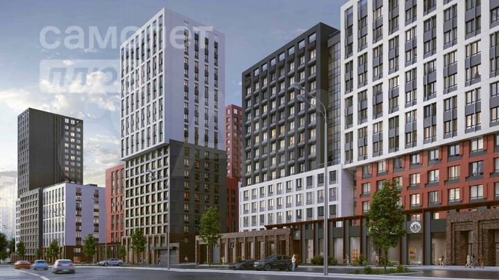 Квартира-студия, 24,9 м², 16/20 эт.