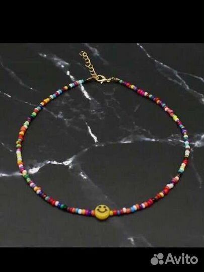 Колье чокер бусы