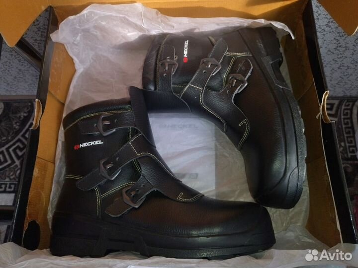 Ботинки с высокими берцами модель heckel