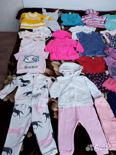Детские вещи пакетом 74 80