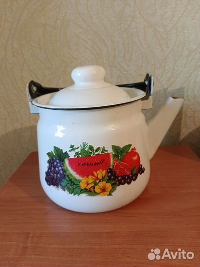 Чайник эмалированный