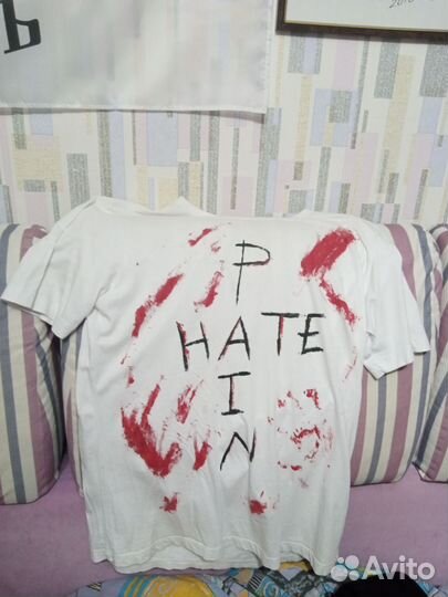 Футболка pain hate