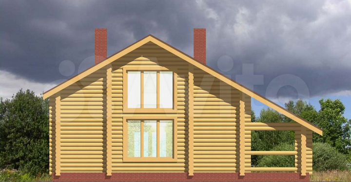 Дом 130 м² на участке 12 сот.