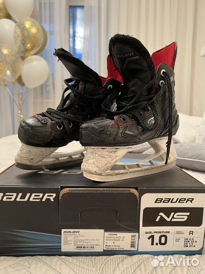 Хоккейные коньки bauer