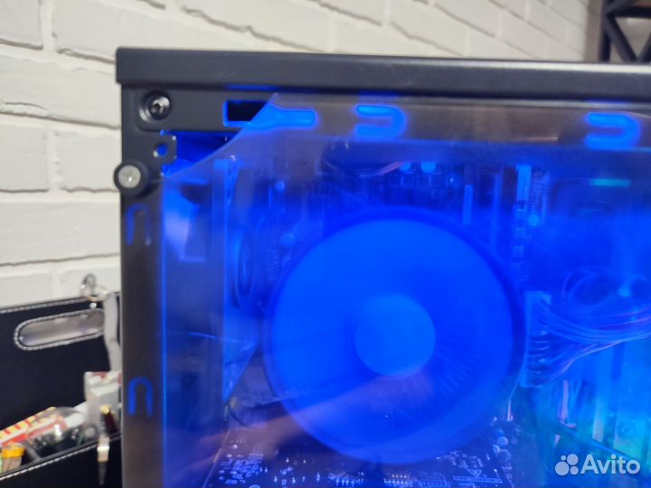 Системный блок i3 7100, rx550