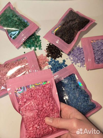 Ароматная Морская соль на подарок ручной работы