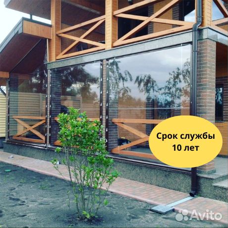 Мягкие окна для террасы