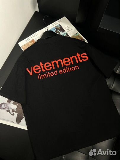 Футболка vetements premium