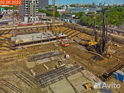 Ход строительства ЖК «Sydney City» 2 квартал 2022