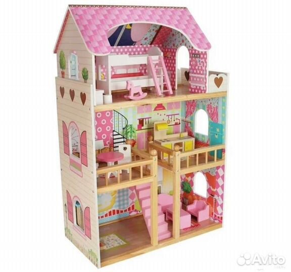 Кукольный домик Demi star 14 предметов новый