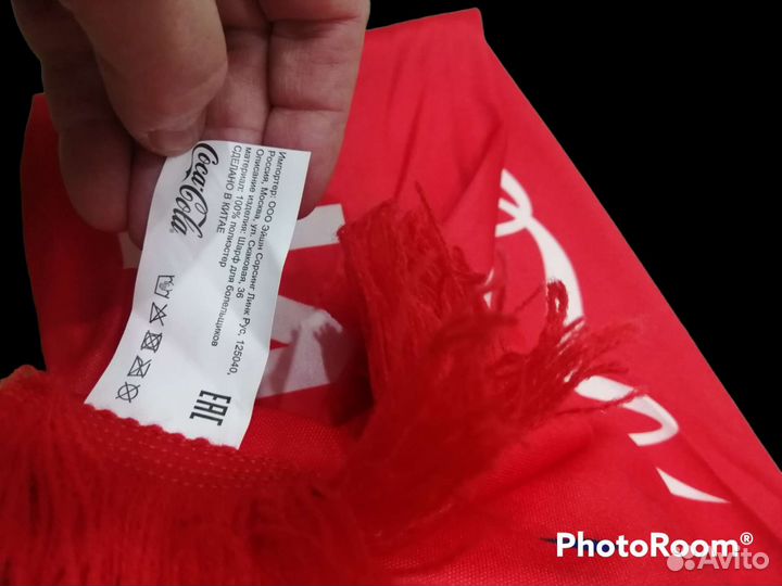 Шарф Шелк фаната футбола чм Франция Coca cola