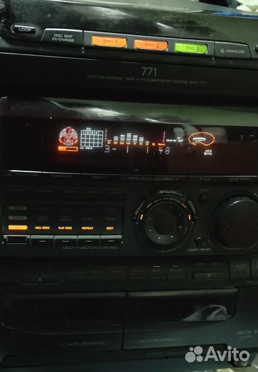 Муз.центр sony 771 пульт, акустика