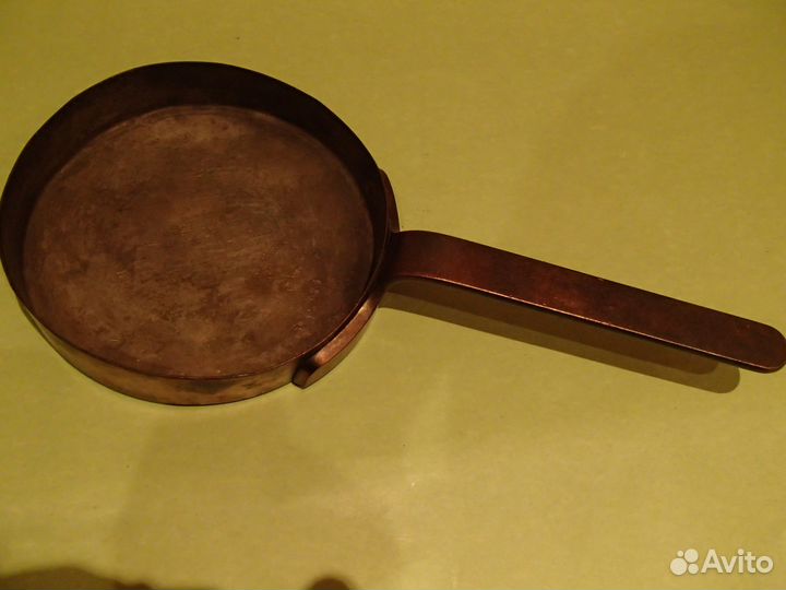 Сковорода Медь Клеймо 19 век Медно-Прокатный спб