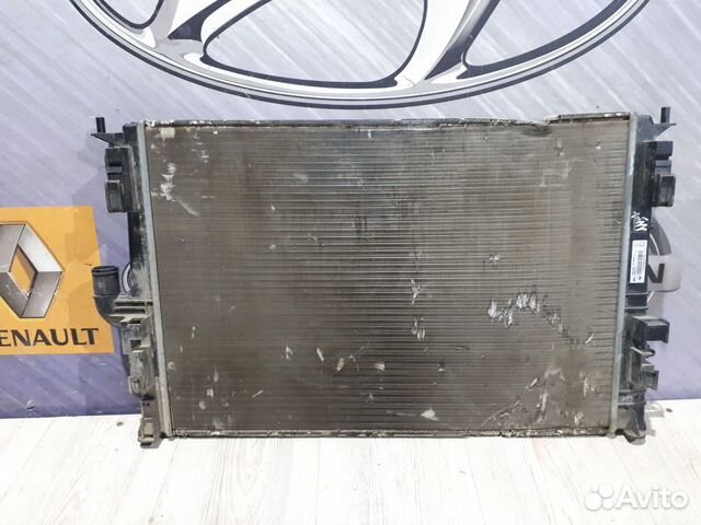 Радиатор охлаждения двигателя основной Renault san