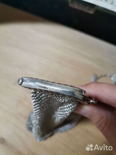 Сумочка винтажная кольчужная антикварная сумка