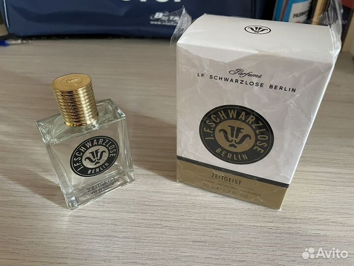 Духи мужские J. F. Schwarzlose Berlin, Zeitgeist