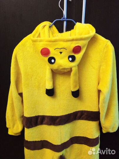 Пижама кигуруми пикачу