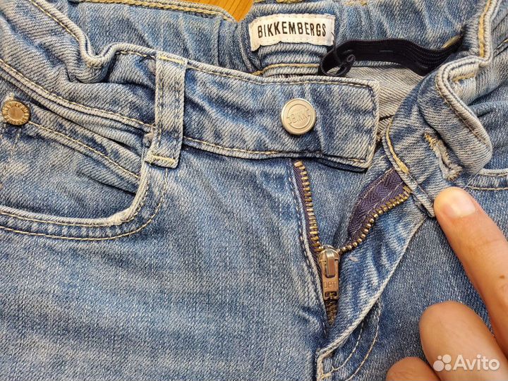 Джинсы Bikkembergs и Levi's оригинал детские