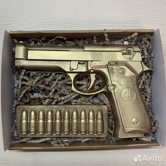 Шоколадный пистолет,инструменты, ружье, машина