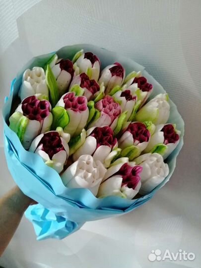 Зефирные тюльпаны