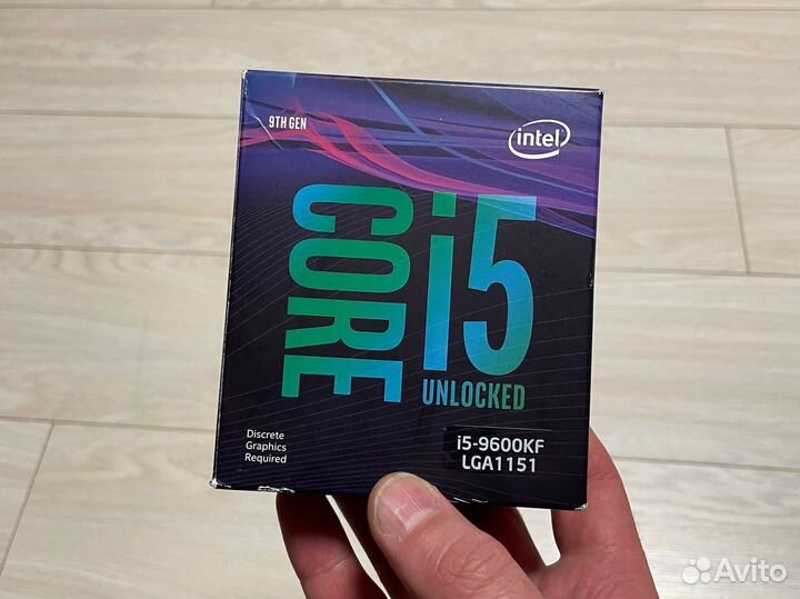 Процессор Intel Core i5 9600KF (LGA1151v2) BOX