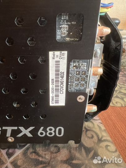 Видеокарта Asus gtx 680