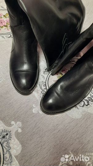 Сапоги женские зимние труба 42 размер новые