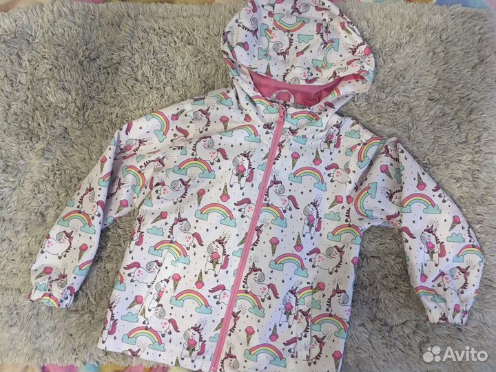 Ветровка для девочки 122