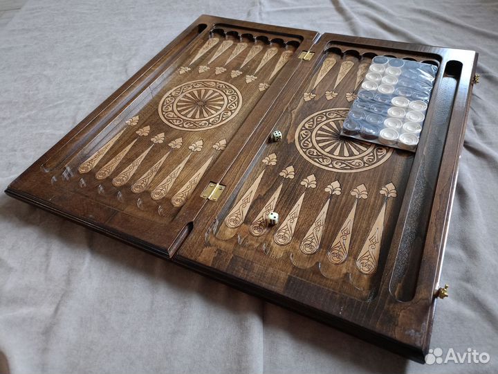 Нарды резные 