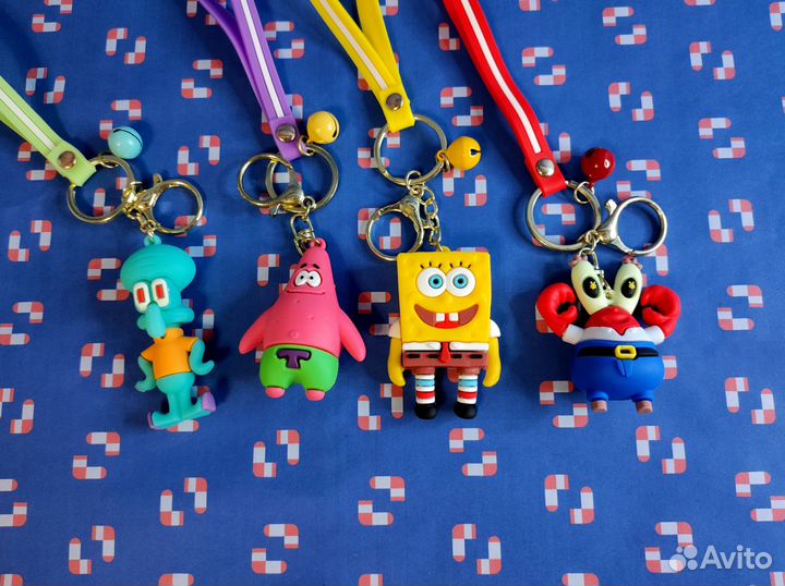 Брелок фигурка Губка Боб / Спанч Боб