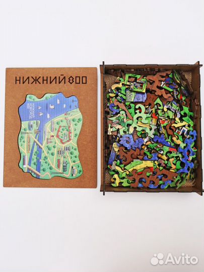 Деревянные пазлы