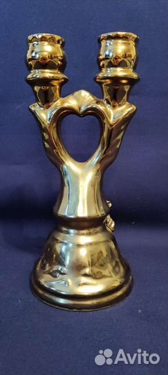 Подсвечник керамика