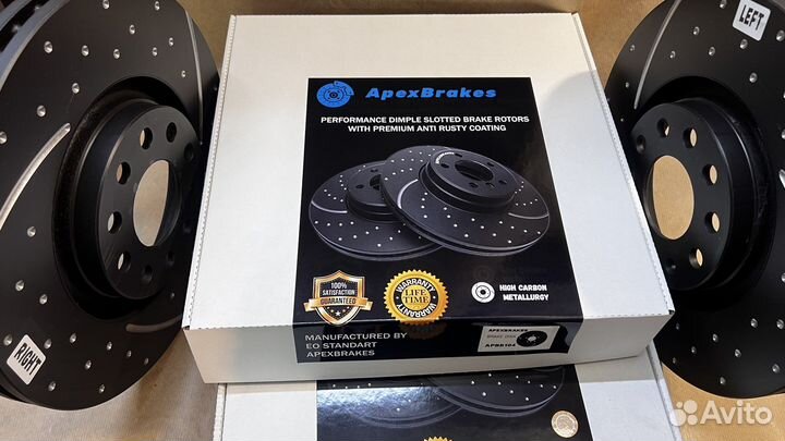 Диски тормозные с перфорацией Range Rover