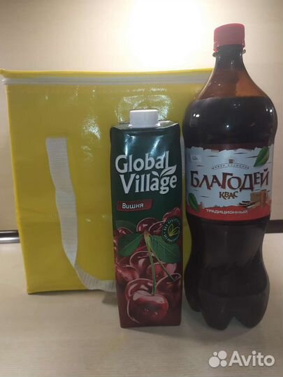 Сумка-холодильник, термосумка + аккумулятор холода