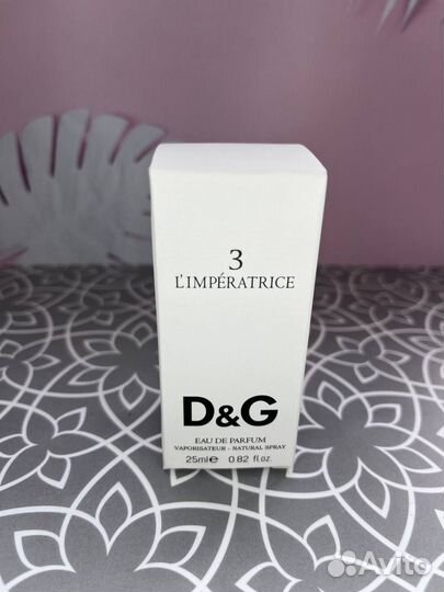 Тестер(Дюти Фри) Императрица 3 Dolce&Gabbana 25мл