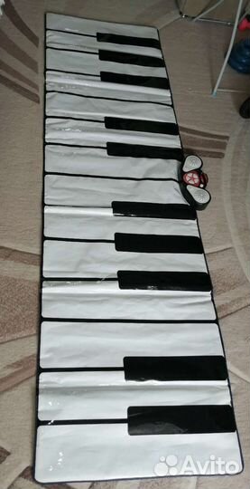 Большое цифровое мягкое пианино