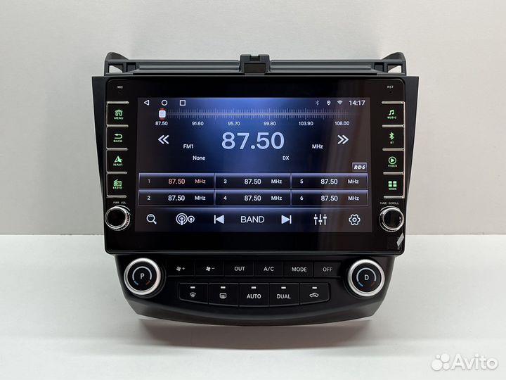 Магнитола Honda Accord 7 + физические кнопки