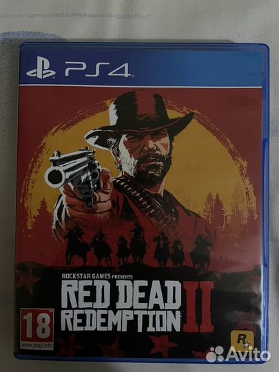 Диск ps4 рдр 2