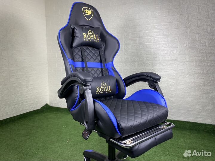 Компьютерное кресло игровое новое экокожа