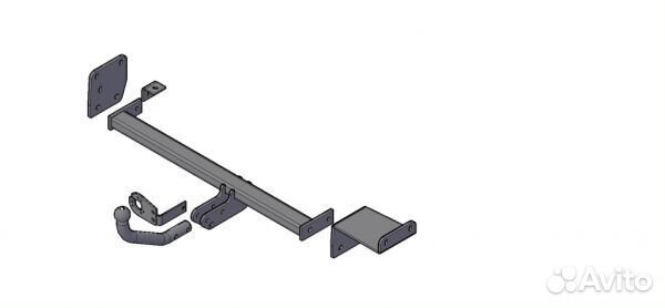 Фаркоп Киа (Kia) Soul 2014