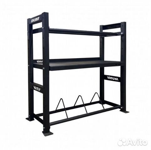 Стеллаж модульный для дисков, гирь, мячей AV655/80