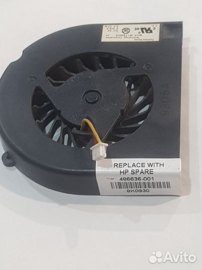 Кулер для ноутбука HP CQ50, CQ60, CQ70