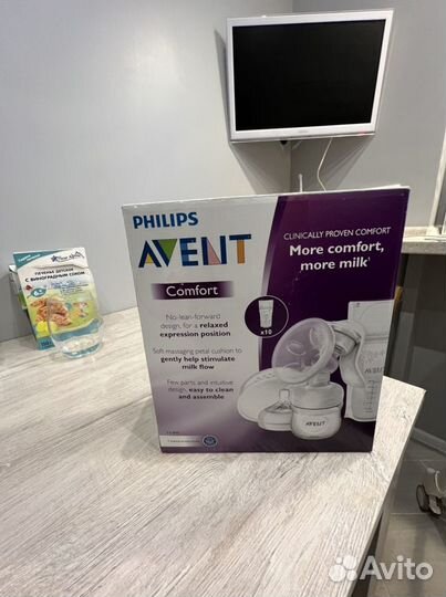 Молокоотсос ручной philips avent