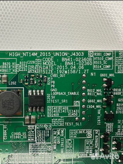 Main BN41-02360B BN94-08207B ue32j4500ak