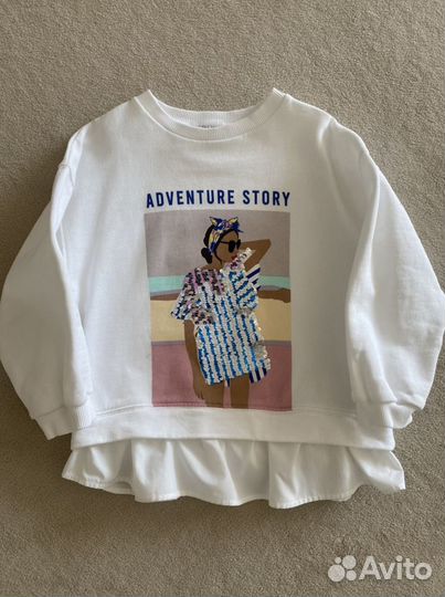 Zara толстовка р128